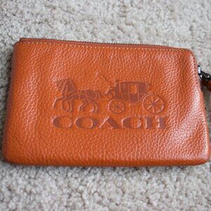 Coach brown wallet